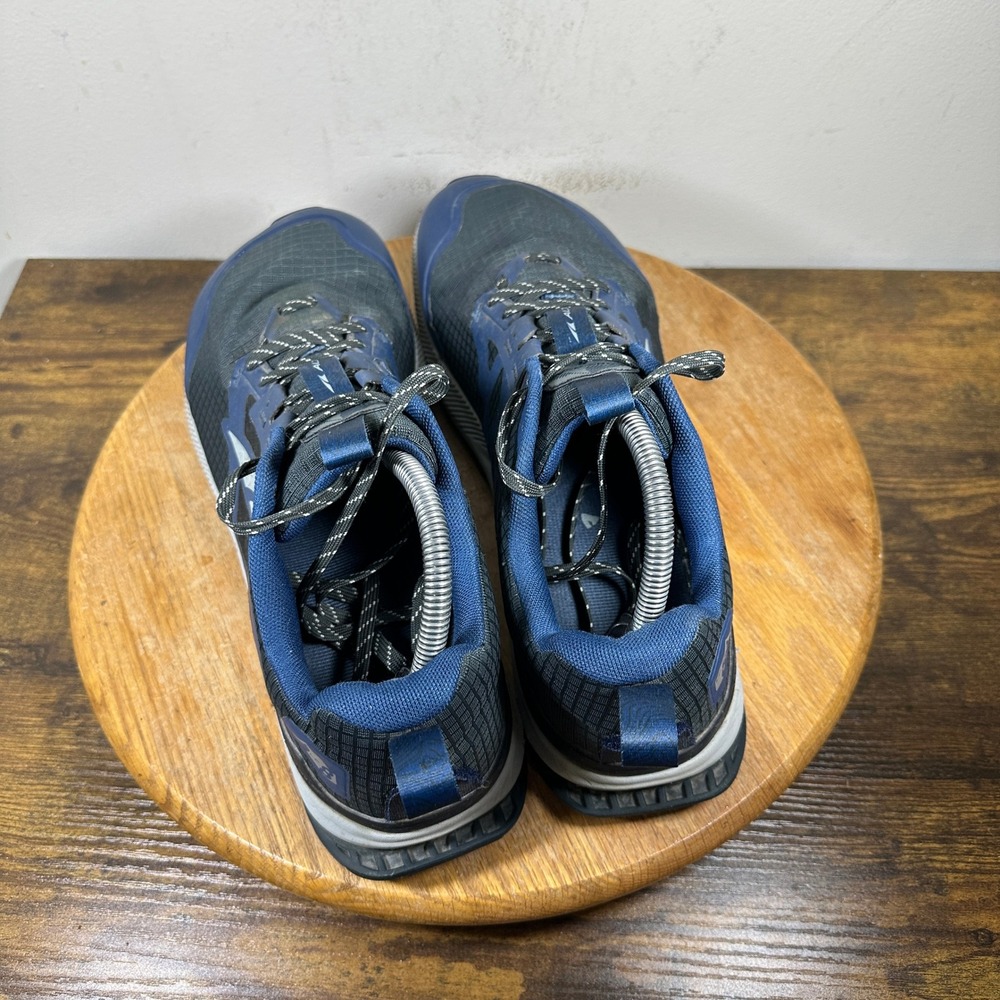 Altra Lone Peak 8 Black Blue Trail Running Shoes Mens Size 11.5 ALOA85NC401 - Picture 5 of 10